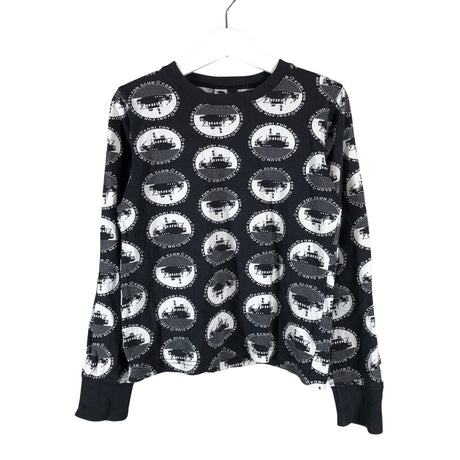 Unisex Kui Design - Trikoopaita, koko 122 - 128 - Musta ()