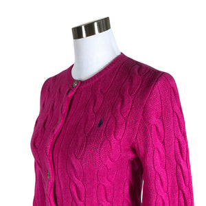 Naisten Polo Ralph Lauren - Neuletakki, koko 34 - Pinkki (3)