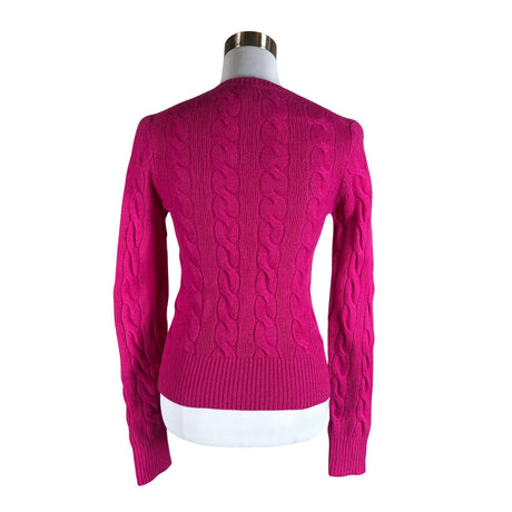 Naisten Polo Ralph Lauren - Neuletakki, koko 34 - Pinkki (2)