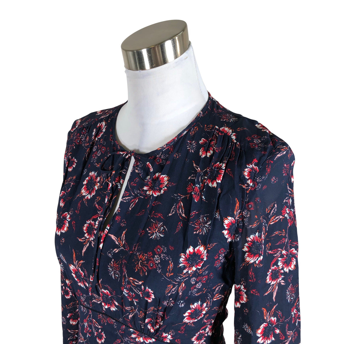 Naisten Tommy Hilfiger - Sifonkimekko, koko 36 - Sininen (3)