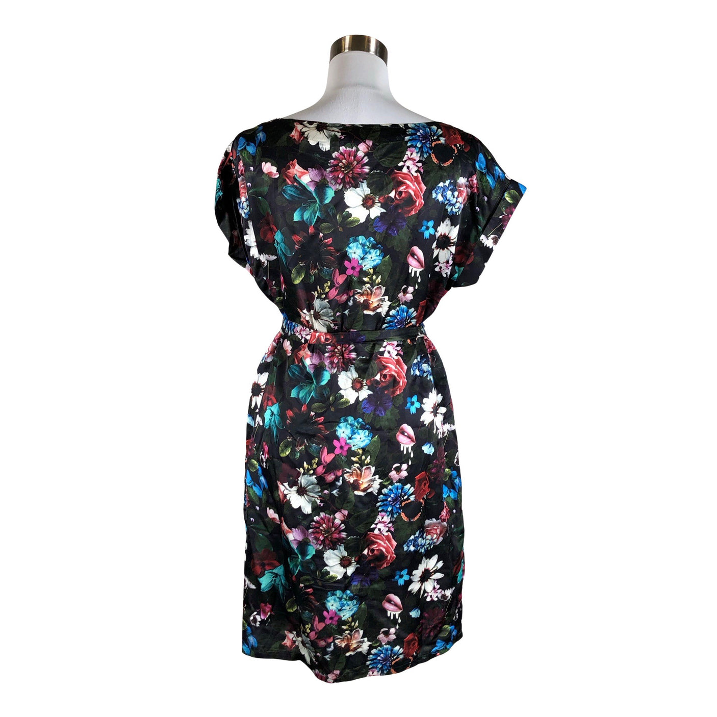 Naisten Uhana Design - Sifonkimekko, koko 36 - Musta (2)