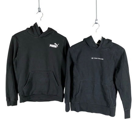 Unisex Puma - Huppari, koko 158 - 164 - Musta ()