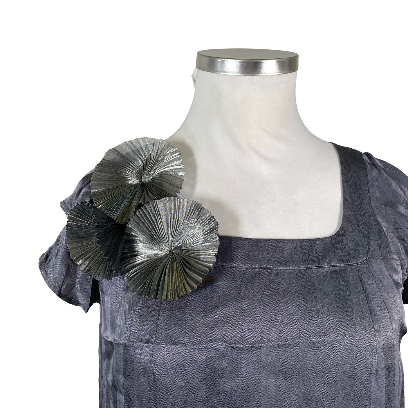 Naisten Designers Remix - Juhlamekko, koko 42 - Harmaa (3)