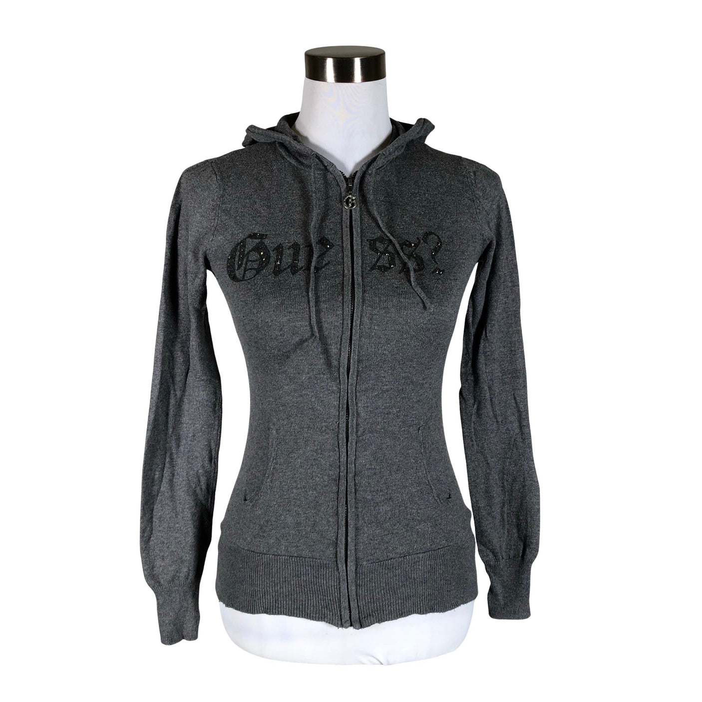 Naisten Guess - Neuletakki, koko 36 - Harmaa (1)