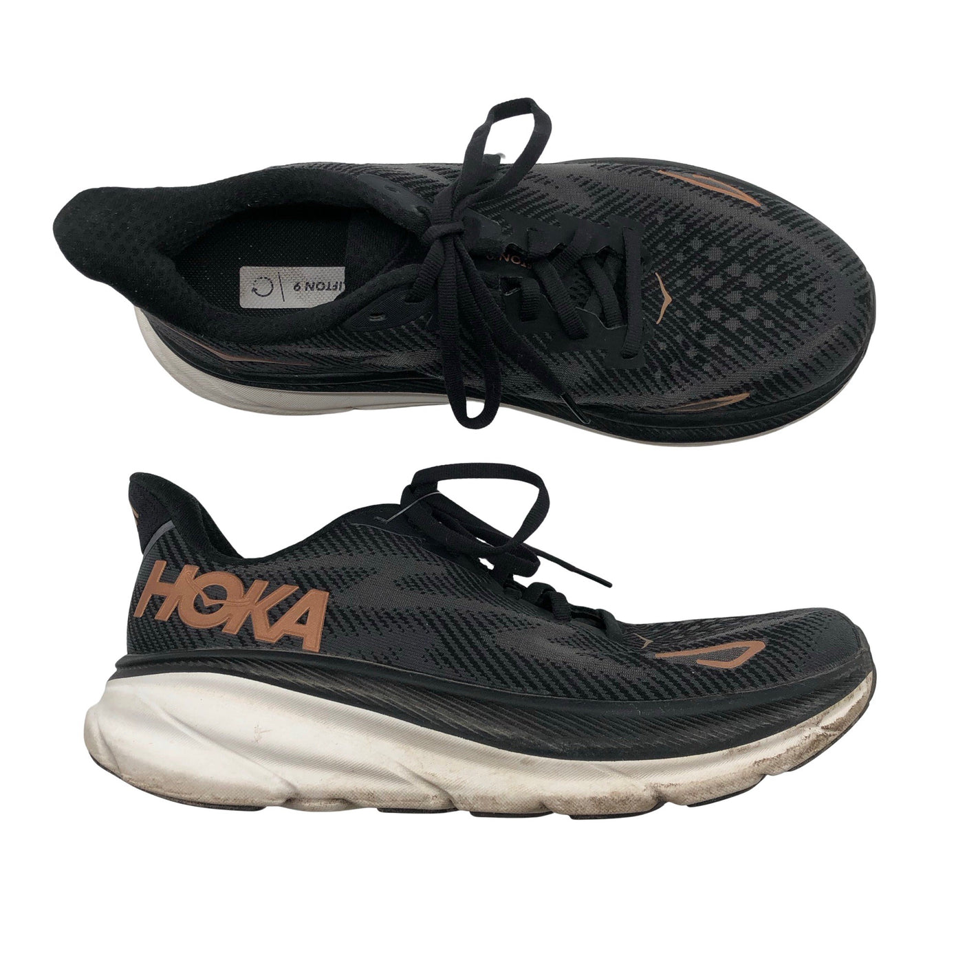 Naisten Hoka One One - Juoksukengät, koko 40 - Musta (1)