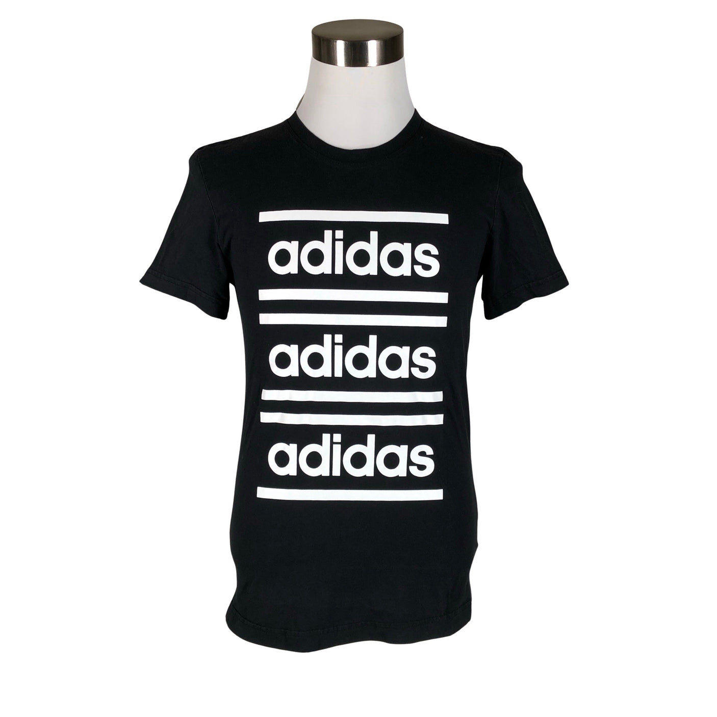 Miesten Adidas - T-paita, koko S - Musta (1)