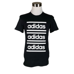 Miesten Adidas - T-paita, koko S - Musta (1)