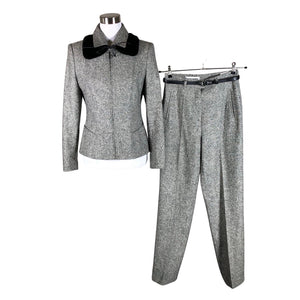 Naisten Gerry Weber - Jakkupuku, koko 36 - Harmaa (1)