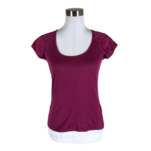Naisten Cinque - T-paita, koko 36 - Violetti (1)