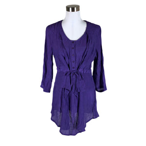 Naisten Choise - Sifonkimekko, koko 40 - Violetti (1)