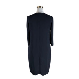 Naisten MaxMara - Sifonkimekko, koko 36 - Sininen (2)