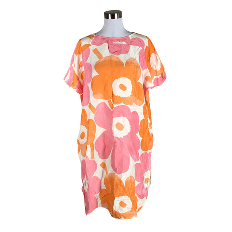 Naisten Marimekko - Sifonkimekko, koko 40 - Vaaleanpunainen ()