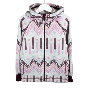 Unisex Reima - Fleecetakki, koko 122 - 128 - Valkoinen (1)