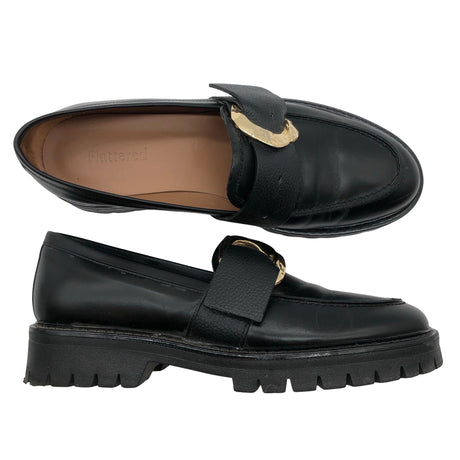 Naisten Flattered - Loaferit, koko 38 - Musta ()