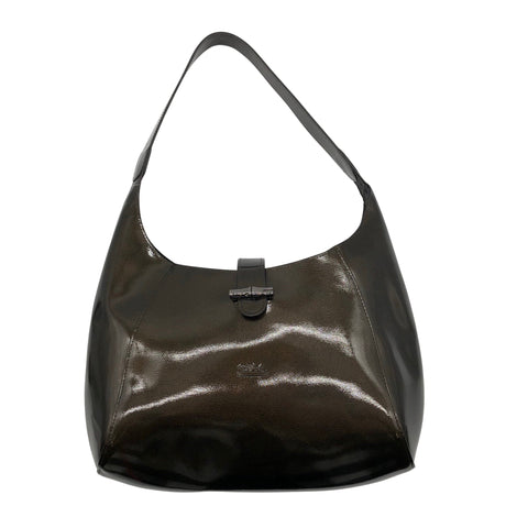 Naisten Longchamp - Käsilaukku, koko Midi - Ruskea ()