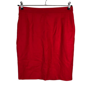 Naisten Design Tuote Oy - Suora hame, koko 40 - Punainen (1)