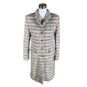 Naisten Ulman&Studio - Villakangastakki, koko 38 - Beige (1)