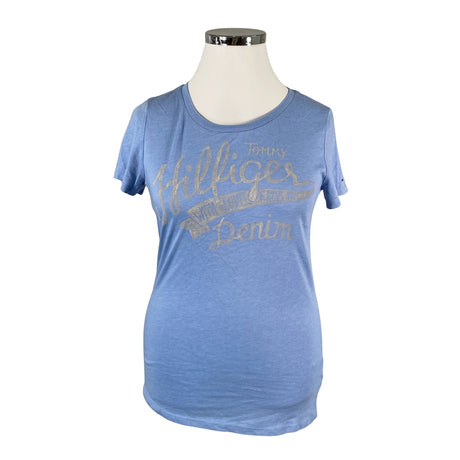 Naisten Tommy Hilfiger - T-paita, koko 42 - Vaaleansininen ()