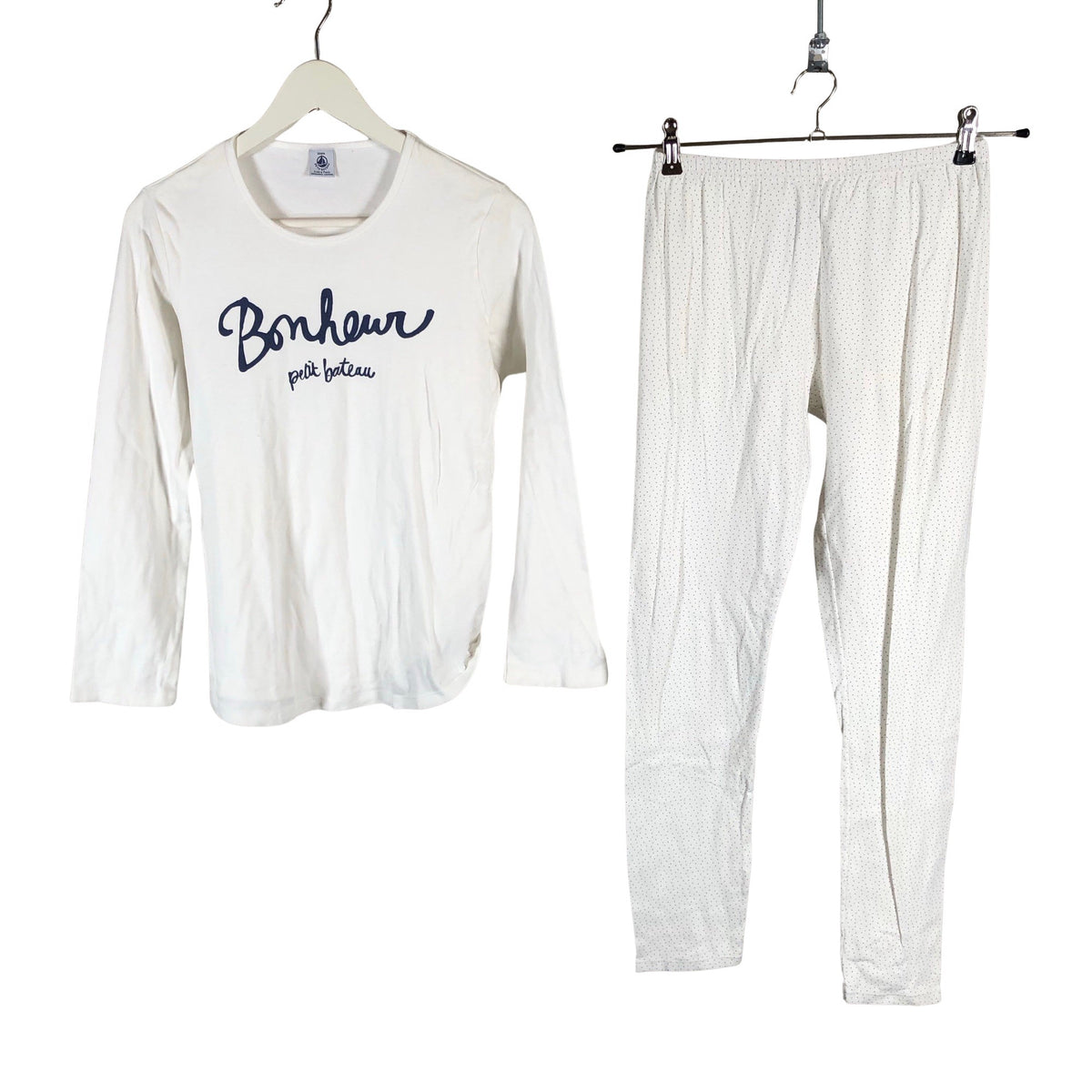 Unisex Petit Bateau - Yöasu, koko 170 - 176 - Luonnonvalkoinen (1)