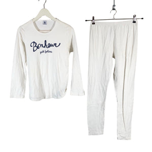 Unisex Petit Bateau - Yöasu, koko 170 - 176 - Luonnonvalkoinen (1)