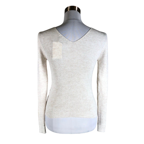 Naisten Lela - Neulepaita, koko 34 - Luonnonvalkoinen (2)