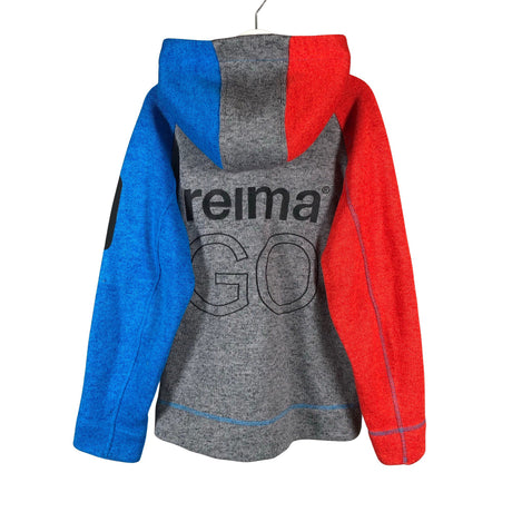 Unisex Reima - Fleecetakki, koko 134 - 140 - Harmaa (2)