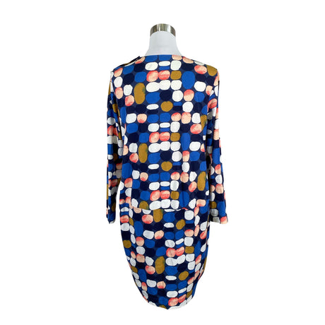 Naisten Marimekko - Trikoomekko, koko 38 - Sininen (2)