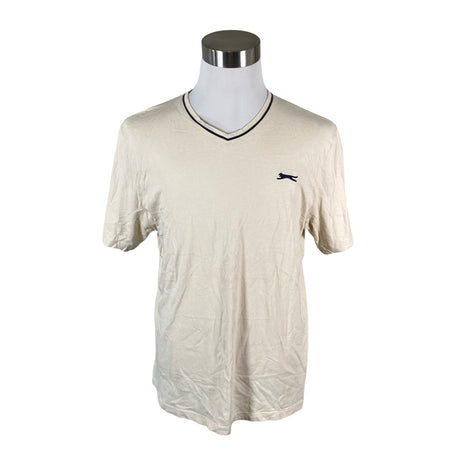 Miesten Slazenger - T-paita, koko L - Beige ()