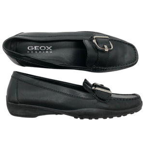 Naisten Geox - Loaferit, koko 38 - Musta (1)