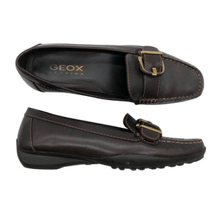 Naisten Geox - Loaferit, koko 38 - Ruskea (1)