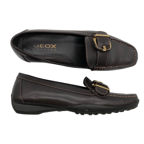Naisten Geox - Loaferit, koko 38 - Ruskea ()
