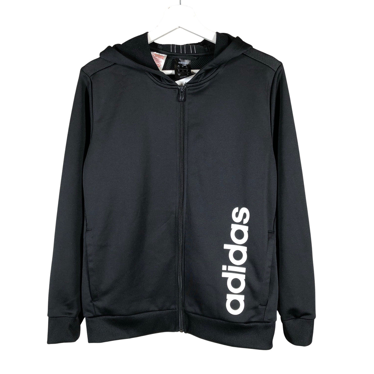 Unisex Adidas - Verryttelytakki, koko 158 - 164 - Musta (1)