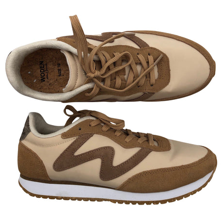 Naisten Woden - Tennarit, koko 39 - Beige ()