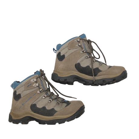 Naisten Columbia - Vaelluskengät, koko 38 - Harmaa ()