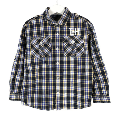 Unisex Tommy Hilfiger - Kauluspaita, koko 110 - 116 - Musta ()