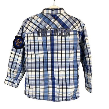 Unisex Tommy Hilfiger - Kauluspaita, koko 104 - 110 - Sininen (2)
