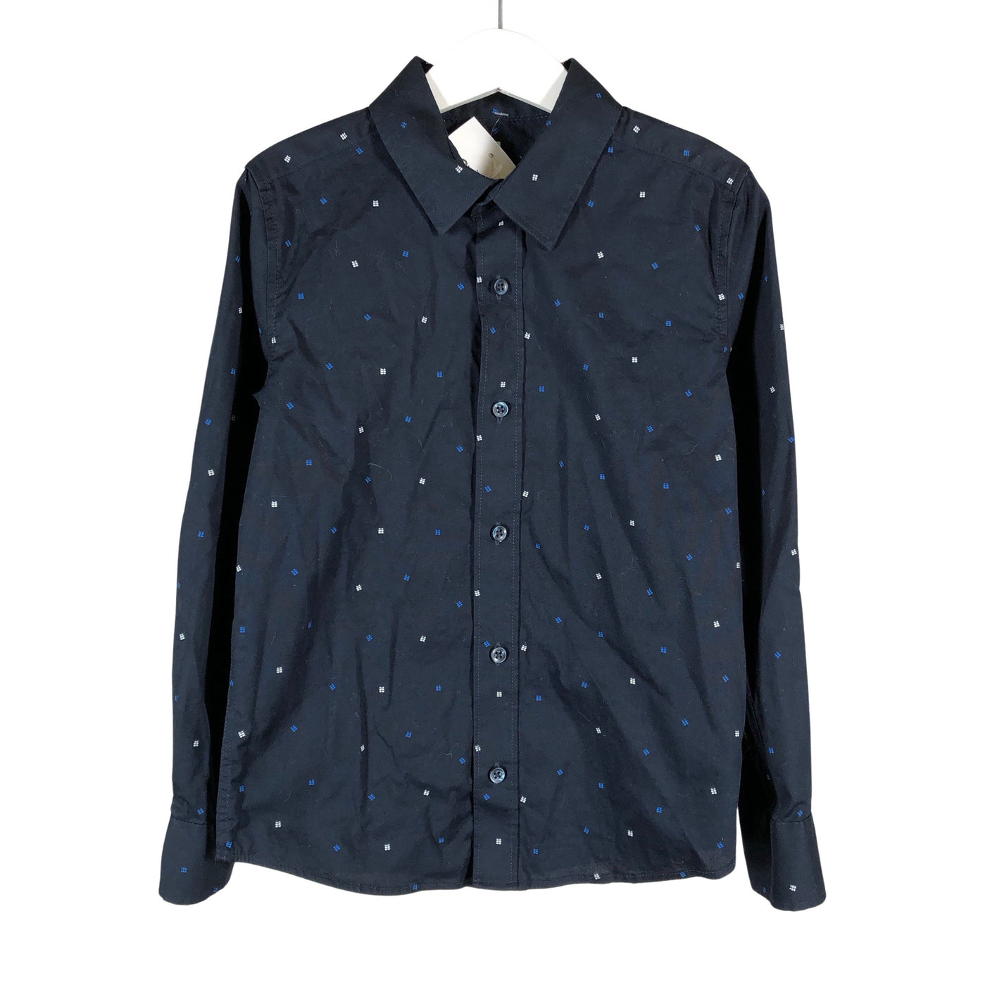 Unisex We Fashion - Kauluspaita, koko 122 - 128 - Sininen (1)