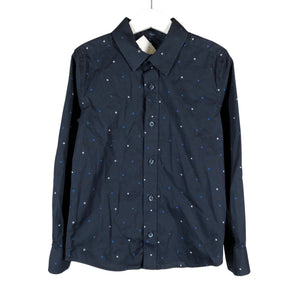 Unisex We Fashion - Kauluspaita, koko 122 - 128 - Sininen (1)