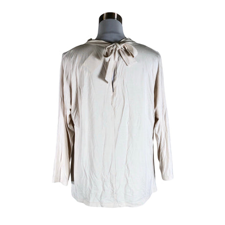 Naisten Ril's - Trikoopaita, koko 40 - Beige (2)