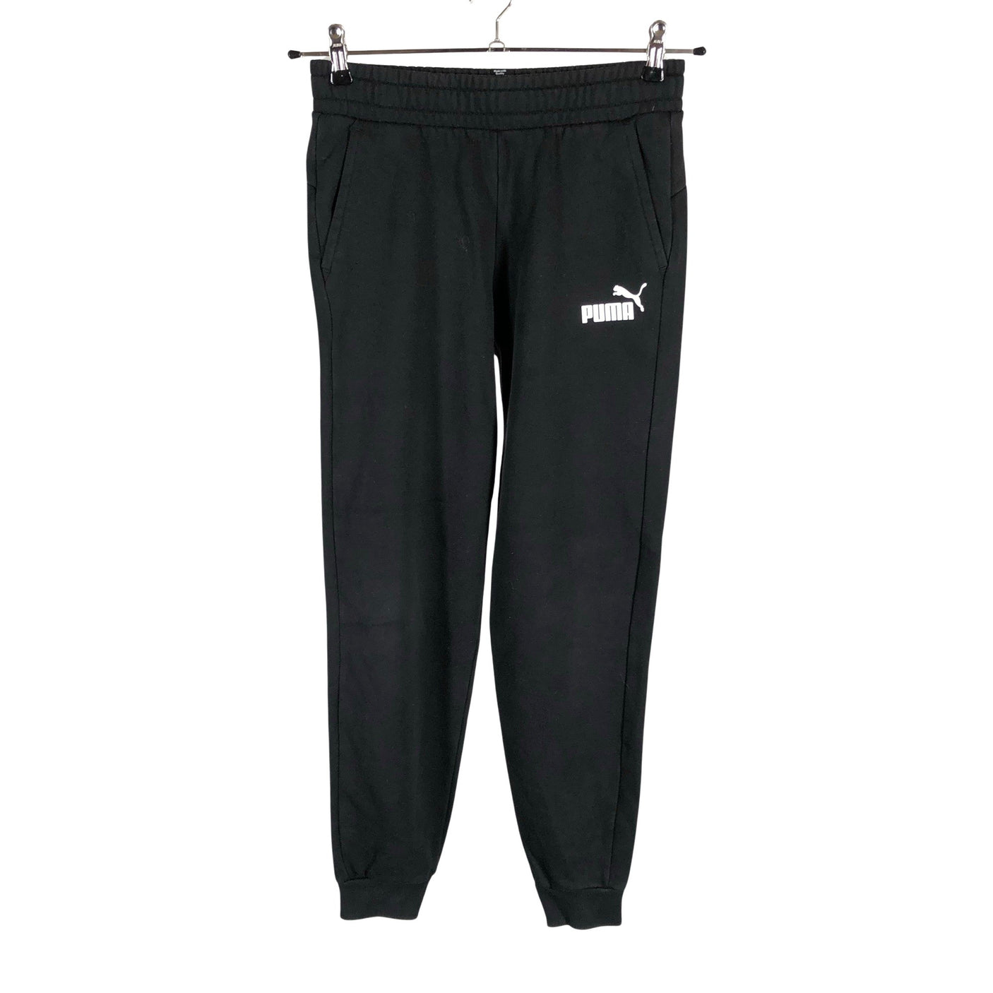 Unisex Puma - Collegehousut, koko 158 - 164 - Musta (1)