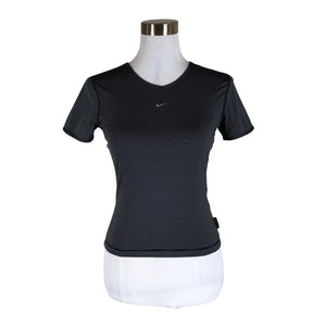 Naisten Nike - Urheilupaita, lyhyet hihat, koko 38 - Musta (1)