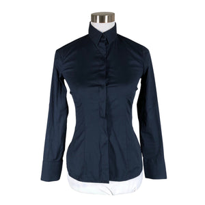Naisten Massimo Dutti - Kauluspaita, koko 34 - Sininen (1)