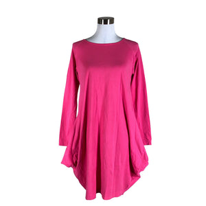 Naisten Papu - Trikoomekko, koko 38 - Pinkki (1)