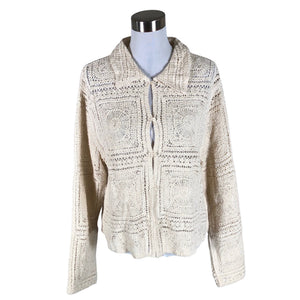 Naisten Wera - Neuletakki, koko 40 - Beige (1)