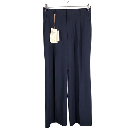 Naisten Muji - Suorat housut, koko 40 - Sininen ()