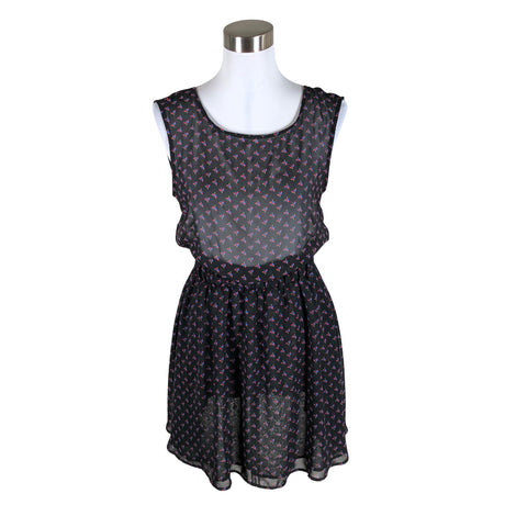 Naisten American Apparel - Sifonkimekko, koko 34 - Musta ()