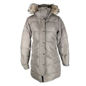 Naisten Everest - Untuvatakki, koko 38 - Beige (1)