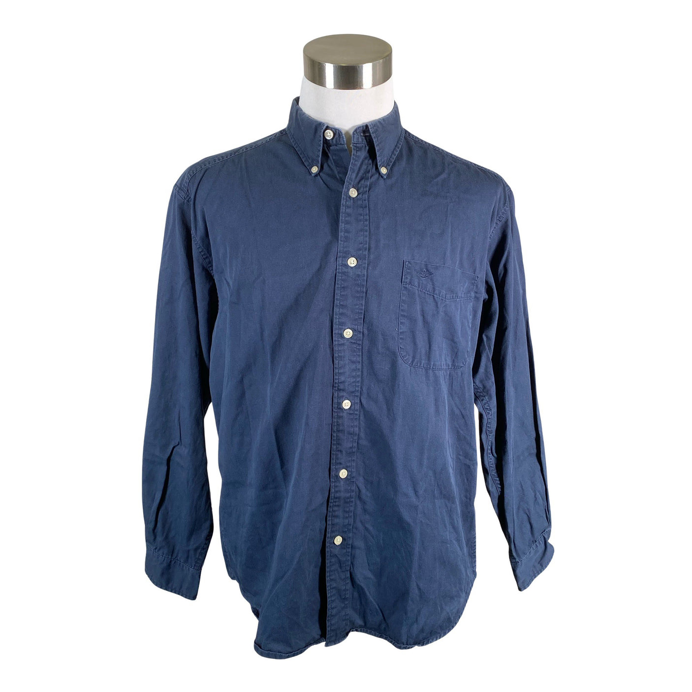 Miesten Dockers - Kauluspaita, koko L - Sininen (1)