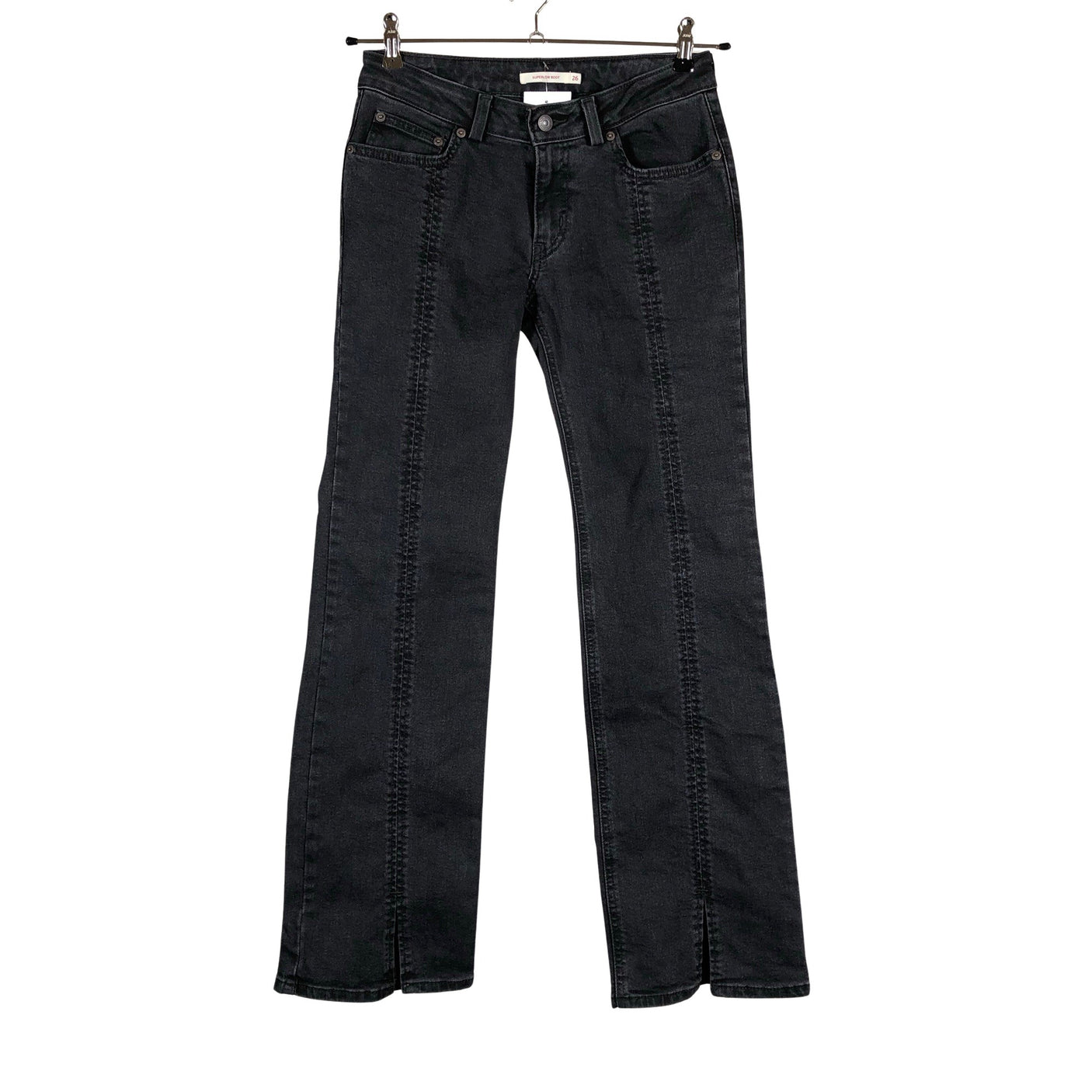 Naisten Levi's - Farkut, koko W26 - Musta (1)