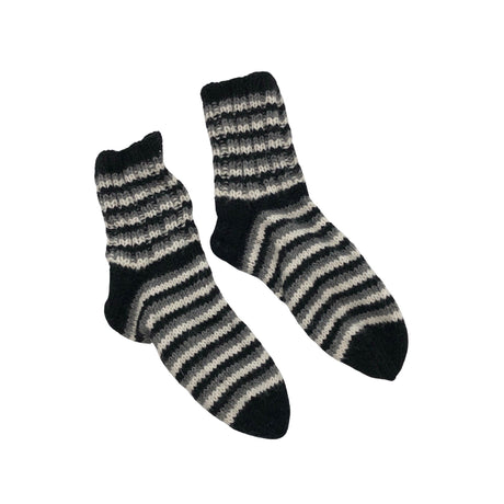 Unisex Handmade - Villasukat, koko 34 - Musta ()
